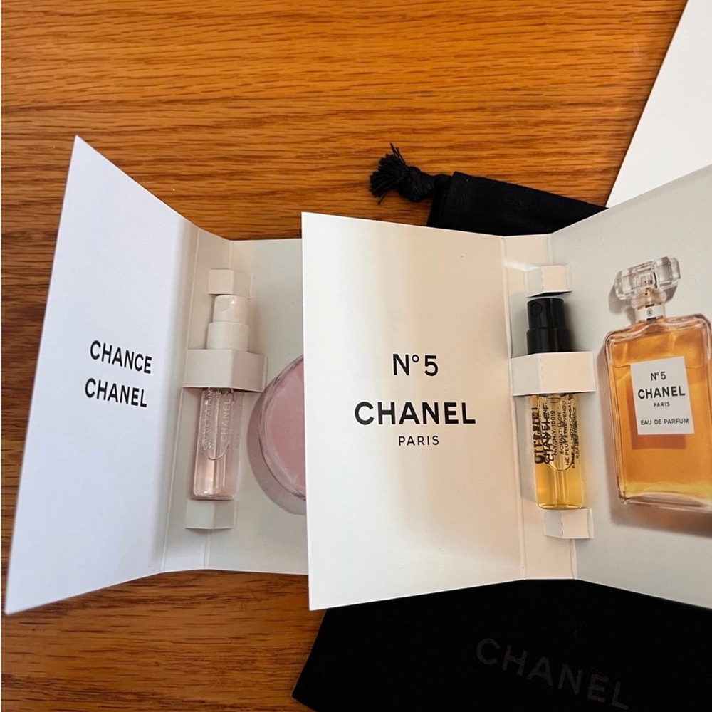 Authentic Chanel Gift Box Packaging Set Chance Ea… - image 6